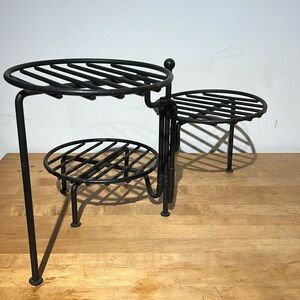 Cast iron display rack